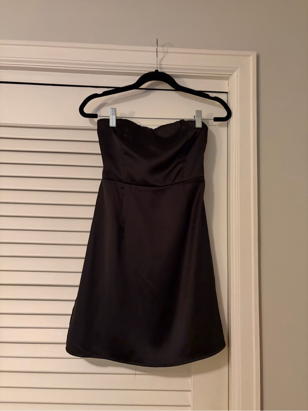 Princess Polly Black Strapless Dress
